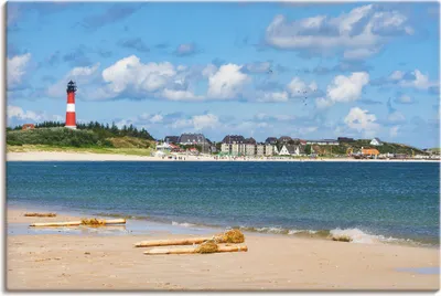 Produktbild von ARTland Leinwandbild Hörnum - Insel Sylt Größe: 90x60 cm