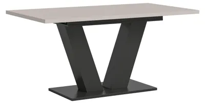 Produktbild von xonox.home Esstisch Motion grau Nachbildung/ Kaschmir Nachbildung B/H/T: 150x76x90 cm