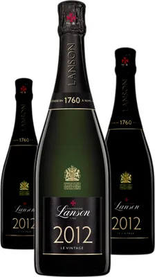 Produktbild von 3 x Lanson Brut Vintage (Gold Label) Champagne