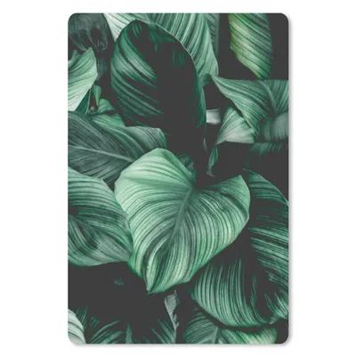 Produktbild von MuchoWow® Mauspad Mousepad Dschungel - Blätter - Tropisch - Pflanzen - Natur 18x27 cm - Mousepads - Maus Mat - Pad - Mausunterlage
