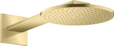 Produktbild von Kopfbrause AXOR 250 2jet mit Brausearm, Wandmontage brushed brass brushed brass