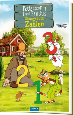Produktbild von Trötsch Pettersson und Findus Zahlen Übungsbuch