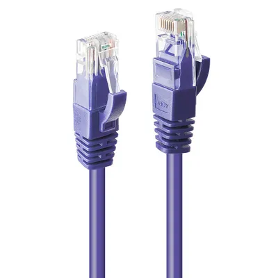 Image de Lindy 48124 LINDY Câble de raccordement Cat6 U/UTP violet 3,00 m