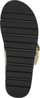 Produktbild von MARCO TOZZI Damen Sandale Klettverschluss Plateau Slingback bequem 2-28408-44, Größe:40 EU, Farbe:Gold