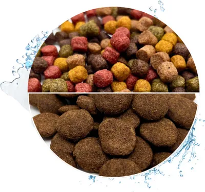 Produktbild von WTS Koifutter 10-Sorten Mix mit Spirulina & Paprika - 15 KG + 1 KG Hanzam 6 mm