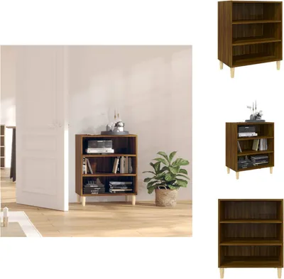 Produktbild von vidaXL Sideboard Braun Eichen-Optik 57x35x70 cm Holzwerkstoff -  Sideboards