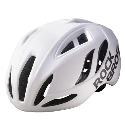 Obrázek produktu pro ROCKBROS Cyklistická přilba Silniční cyklistická přilba 58-62CM Muži Ženy Dospělí pro MTB Silniční cyklistická přilba Bílá (Matt)