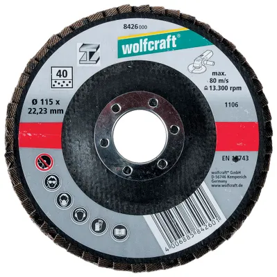 Obrázek produktu pro Wolfcraft lamelový brusný talíř ø 115 mm 8426000