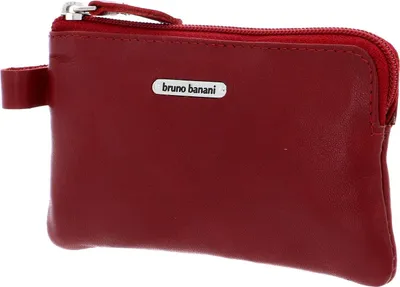 Produktbild von bruno banani Leder Geldbörse Schlüsselmäppchen New York Keyholder Red rot