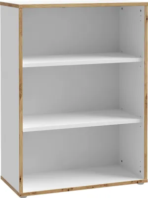 Produktbild von Furniture24 Regal Keflavik Kflr322-C881 Bücherregal Von Forte Weiß/Artisan