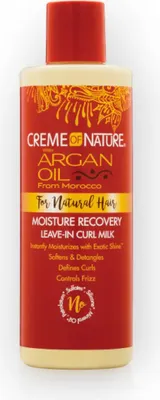 Produktbild von Creme Of Nature Argan Oil Moisture Recovery Leave-In Curl Milk 8oz