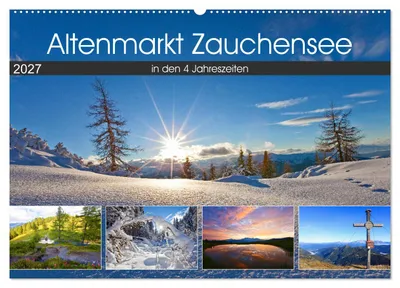 Produktbild von Altenmarkt Zauchensee (Wandkalender 2027 DIN A2 quer), CALVENDO Monatskalender