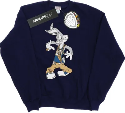Produktbild von Looney Tunes - "Rapper" Sweatshirt für Damen BI1991 (XL) (Marineblau)