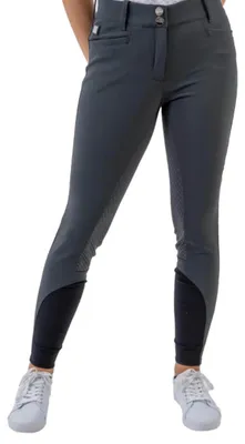 Produktbild von Equiline Reithose Damen Full-Grip AdelleK Night Grey
