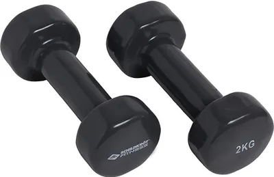 Immagine prodotto di Schildkröt - Fitness Schildkröt Fitness VINYL HANTEL Set, 2x 2,0kg (grigio), in Colourbox