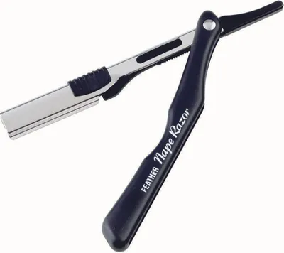 Produktbild von Feather Feather Nape Razor Schwarz