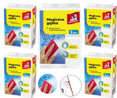 Obrázek produktu pro Jan Niezbędny, Čisticí houbička, 10 kusů.