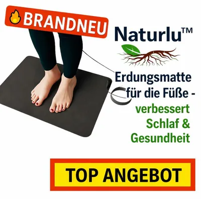 Produktbild von Naturlu™ - Erdungsmatte Grounding Mat für die Füße (ohne Strom) - verbessert Schlaf & Gesundheit!