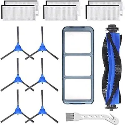 Produktbild von Accessoires für Staubsauger: Filter, Seitenbürsten und Kopfbürsten-Set Ersatzteil, 15-teilig, für eufy-Modelle 11S, 15C, 30C, 35C