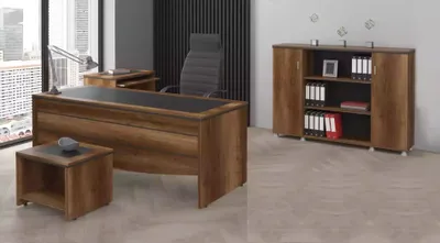 Produktbild von Luxus Büromöbel Schreibtisch Möbel Arbeitstisch Arbeitszimmer Set 4 tlg