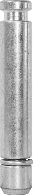 Produktbild von WAGNER Steckstift - Ø 10 mm, Höhe 60 mm, für Drehstuhl-Doppelrollen mit Aufnahme 10 mm, Stahl verzinkt - 11006201