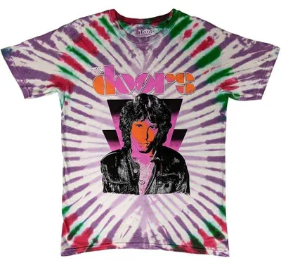 Obrázok produktu pre The Doors Jim Beams (Wash Collection) Tričko s krátkym rukávom Purple L