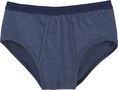 Produktbild von Adamo XXL Slip Thermo navy-hellgrau gestreift