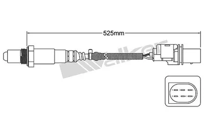 Produktbild von VEGAZ ULS-401 Lambdasonde für AUDI A6 Avant (4F5, C6)