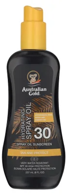 Produktbild von Australian Gold Hydrating Spray Oil Sunscreen SPF30 With Carrot Oil