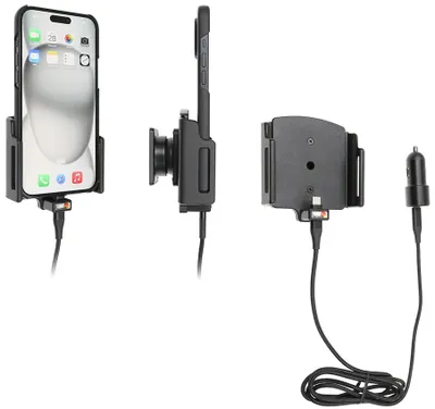 Produktbild von Brodit Halter aktiv iPhone 15 Plus/15 Pro Max USB-C verst
