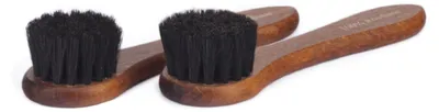 Produktbild von Langer & Messmer 2er-Set Cremebürsten Rosshaar dunkel/dunkel