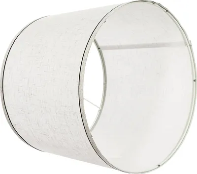 Produktbild von SucceBuy Lampenschirm Trommel 290x320x245mm Rund 2 Stk. mit Harfe Helles Leinen