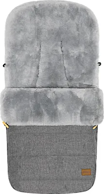 Produktbild von Fillikid Fußsack Bernina Alpina Lammfell Grau