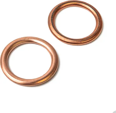 Image de 1x Bague d'étanchéité universelle en cuivre pour vis de vidange d'huile | 16-20 x 2 mm