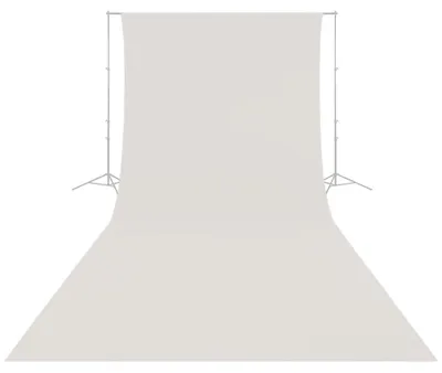 Immagine prodotto di Caruba fondale fotografico in Tessuto 2,6m x 6m bianco opaco Senza Pieghe