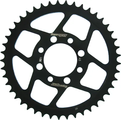 Produktbild von Stahl-Kettenrad Supersprox 420 - 45Z (schwarz) RFE-801:45-BLK|ID 52,0 LK 68,0 4-Loch/4-Loch
