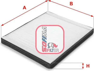 Produktbild von SOFIMA S 3075 C Innenraumfilter Pollenfilter für OPEL AGILA (A) (H00)