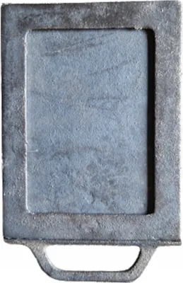 Produktbild von Kaminschieber Schornsteinklappe Drosselschieber Rauchgasregulierung Gusseisen; 24 x 18 cm