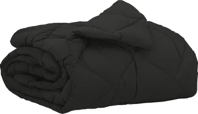 Zdjęcie produktu dla vidaXL Koc letni czarny 220 x 155 cm z mikrofibry