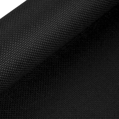 1 m Kreuzstichstoff 100% Baumwolle Diamond Painting Leinwand Canavsstoff schwarz