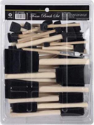 Produktbild von Leichtes Bürstenset 50-teilig, schaum, robust