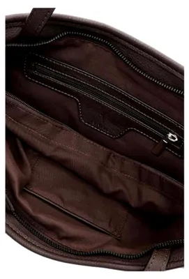 Produktbild von Schultertasche SFY Macy Cityshopper Brown dunkelbraun