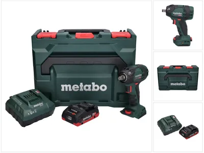 Produktbild von Metabo SSW 18 LTX 300 BL Akku Schlagschrauber 18 V 300 Nm 1/2" Brushless + 1x Akku 4,0 Ah + Ladegerät + metaBOX