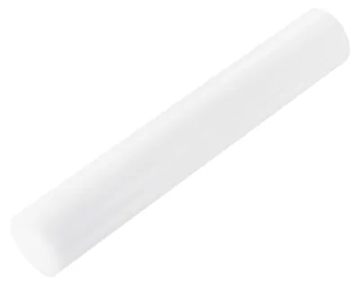 ABS-Rundstab 50 mm x 300 mm, weiß, für Modellbau & DIY