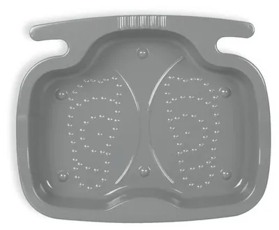 Produktbild von INTEX 29080 - Fußbad (grau, 56x46x9cm) Leiter Wanne Fußwanne Leiterwanne