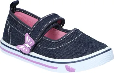 Produktbild von AMERICAN CLUB TEN146 Kinder Ballerinas mit Klettverschluss, Kinderschuhe, konturierte Lederdecksohle, Marineblaue 34