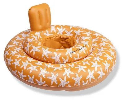 Produktbild von Schwimmhilfe für Babys – Orange – Seestern – 0–1 Jahre