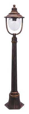 Produktbild von Rabalux 8679 Außenstehleuchte Barcelona, E27, gold, rund, Vintage/ Romantisch, ø223mm