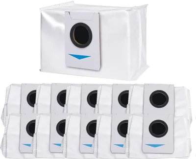 Produktbild von 10 Stück Staubbeutel Zubehörset für Ecovacs Deebot X1 Omni & X1 e Omni, T20 omni, T20e Omni Saugroboter Absaugstation, 3L Großer Kapazität Staubsaugerbeutel Ersatzteile…