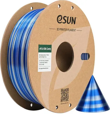 Produktbild von Epla-Silk Candy 1,75Mm Silver Blue 1Kg